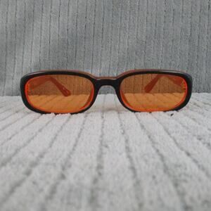 New Divine Eyewear Camilla Black/Orange Sunglasses Women's NWT
